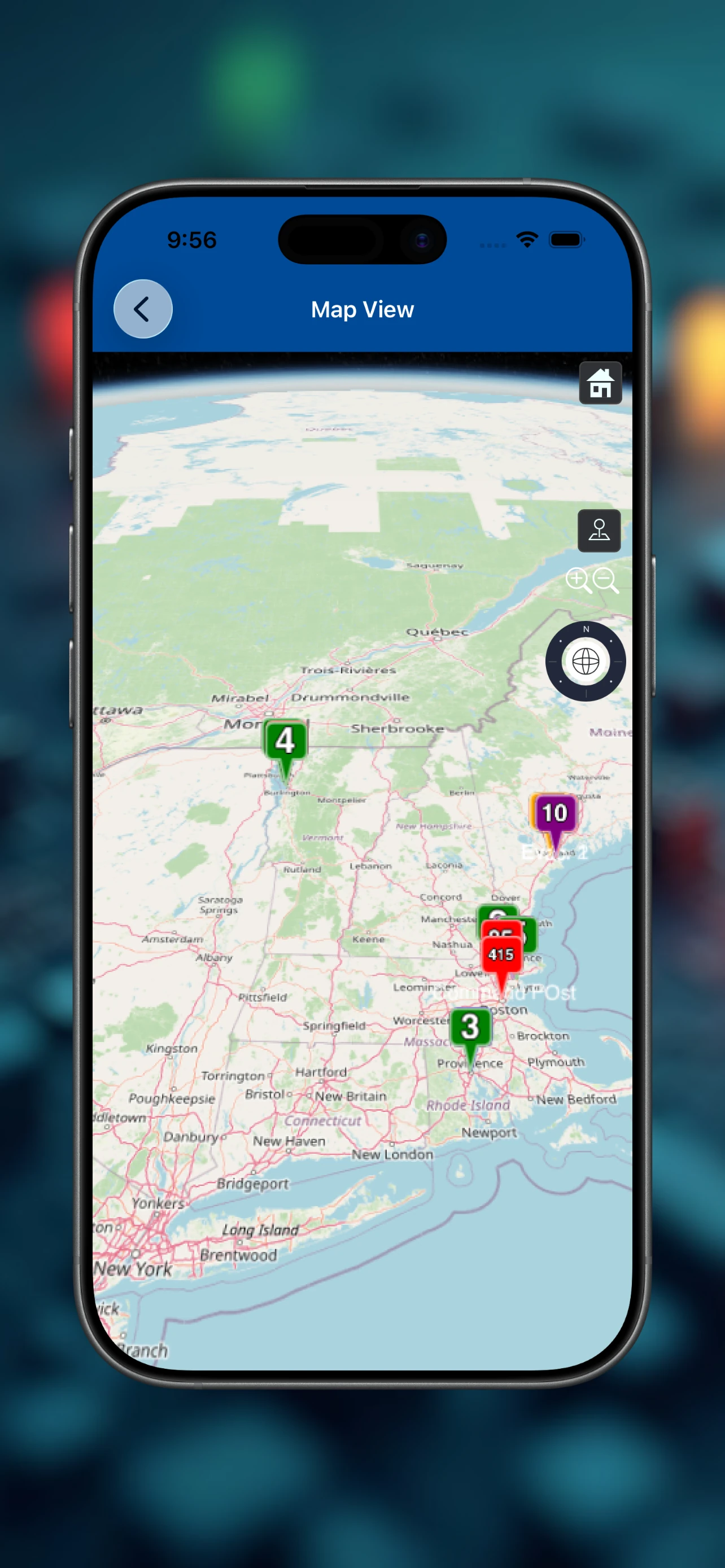 Interactive Asset Map