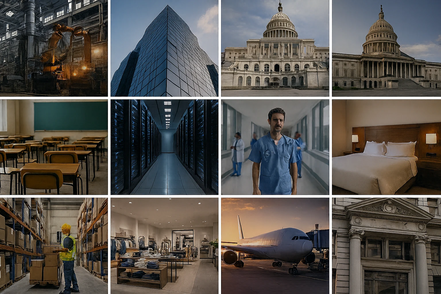 Facility management solutions visualization